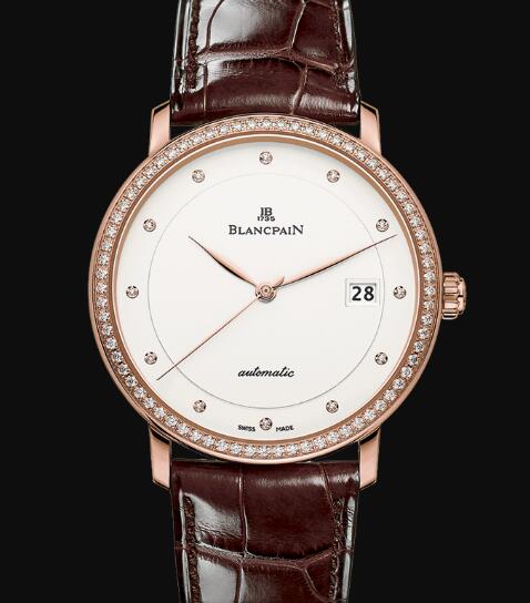 Review Blancpain Villeret Watch Review Ultraplate Replica Watch 6223 2987 55B - Click Image to Close